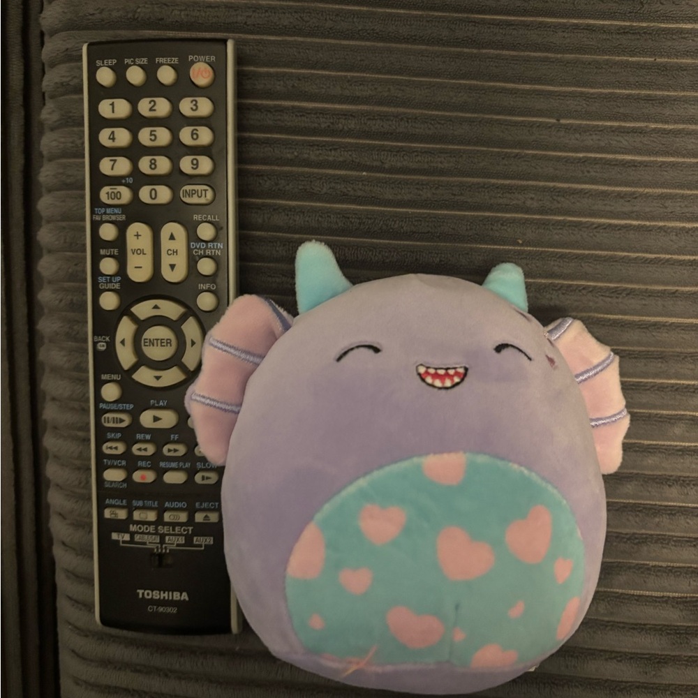 Squishmallows Purple and Blue Stuffed Animal